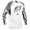 Bluza motocross  FLY RACING Evolution DST L.E. Abyss - White/Black 2025