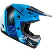 Cască motocross  FLY RACING Formula Kinetic Rally-Blue/Black/White 2025 thumb