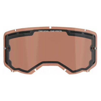 Placa dubla pentru ochelari motocross  ALPINESTARS VISION 8-5-3 AFTRBRN