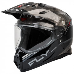 Cască enduro FLY RACING Trekker Conceal-Black/Grey/White 2025 Cască enduro FLY RACING Trekker Conceal-Black/Grey/White 2025