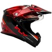 Cască enduro  FLY RACING Trekker Conceal-Red/Black 2025 thumb