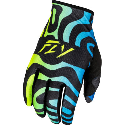 Manusi motocross FLY RACING Lite S.E. Zen- Black/Blue/Hi-Vis 2025 Manusi motocross FLY RACING Lite S.E. Zen- Black/Blue/Hi-Vis 2025