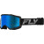Ochelari motocross  FLY RACING Zone Black/Black - Sky Blue/Smoke Lens 2025 thumb