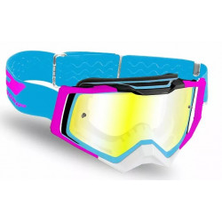 Ochelari Motocross PROGRIP 3309 RAPID TBW/MIR BL Ochelari Motocross PROGRIP 3309 RAPID TBW/MIR BL
