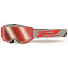 Ochelari Motocross PROGRIP 3303 VISTA GREY/RED