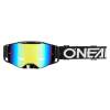 Ochelari motocross O'NEAL B-55 CRAM BLACK/WHITE - RADIUM GOLD