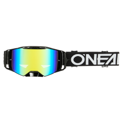 Ochelari motocross O'NEAL B-55 CRAM BLACK/WHITE - RADIUM GOLD