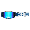 Ochelari motocross  O'NEAL B-55 CRAM BLUE/WHITE - RADIUM BLUE