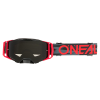 Ochelari motocross  O'NEAL B-33 ICTUS BLACK/RED - GRAY