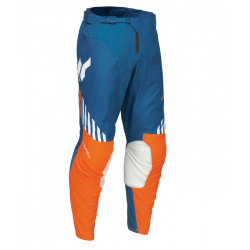 Pantaloni motocross  THOR LAUNCH ZONE BLUE/ORANGE