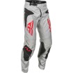 Pantaloni motocross  FLY RACING Kinetic SYM -Light Grey/Red/Black 2025 thumb