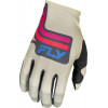 Mănuși motocross pentru copii FLY RACING Lite S.E. Vice - Light Grey/Pink/Coral 2025