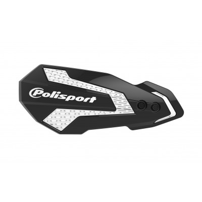 Protectii ghidon POLISPORT MX FLOW KX250F 20/22 KX450F 19/22 BLACK\WHITE