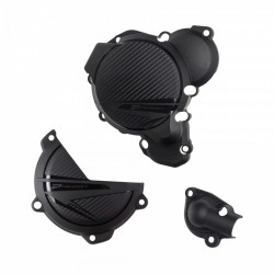 Kit protectie capac motor POLISPORT Engine Covers Protection Kit KTM EXC/XC-W 250/300 (2024) Black Kit protectie capac motor POLISPORT Engine Covers Protection Kit KTM EXC/XC-W 250/300 (2024) Black