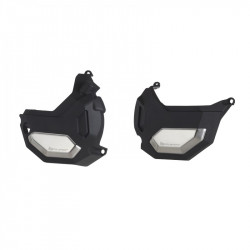 Kit protectie capac motor POLISPORT HONDA NC 700 X Manual - KIT ENGINE COVER PROTECTOR BLACK - 2014-2017 MODELS Kit protectie capac motor POLISPORT HONDA NC 700 X Manual - KIT ENGINE COVER PROTECTOR BLACK - 2014-2017 MODELS