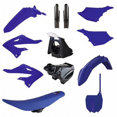 Kit plastic restyling POLISPORT Restyling Kit Yamaha YZ 125/250 (2002-2021) OEM