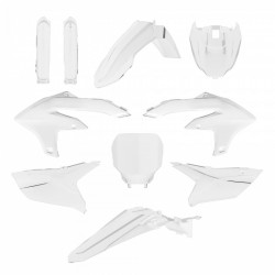 Kit de materiale plastice POLISPORT Full Plastic Kit Yamaha YZ 250F (2024-25) White Kit de materiale plastice POLISPORT Full Plastic Kit Yamaha YZ 250F (2024-25) White