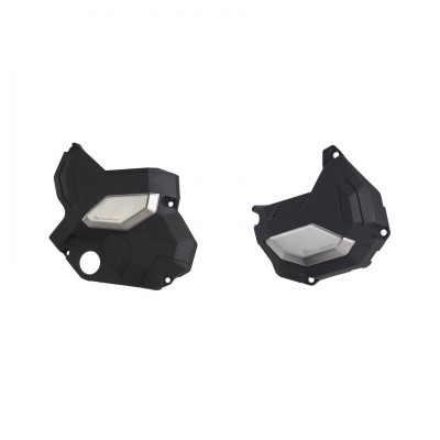 Kit protectie capac motor  POLISPORT KAWASAKI Z650 - KIT ENGINE COVER PROTECTOR BLACK - 2017-2023 MODELS