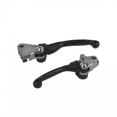 Manete  sportive  POLISPORT Pivot Lever Set Kawasaki KX450/450X(24->) Black