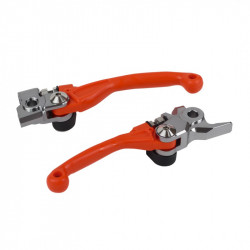Manete sportive  POLISPORT Pivot Lever Set KTM85SX (13->) - FreeRide'14-17 Orange Manete sportive  POLISPORT Pivot Lever Set KTM85SX (13->) - FreeRide'14-17 Orange