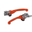 Manete sportive  POLISPORT Pivot Unbreakable Levers Kit KTM EXC 250/300/EXC-F 250/350/450 (2014-24) ORANGE thumb
