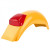Aripa spate cu stop  POLISPORT IT Rear Fender Dark Yellow thumb
