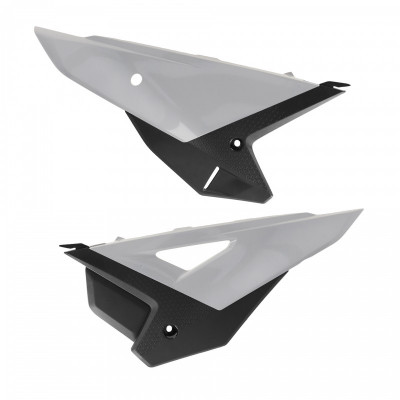Capace laterale  POLISPORT Side Panels Honda CRF 250/450R (25->) White