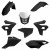 Kit plastic restyling + far POLISPORT Restyling Kit Suzuki DR-Z400 (2000-24) Black thumb
