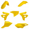 Kit de restyling din plastic  POLISPORT Restyling Kit Suzuki DR-Z400 (2000-24) Yellow