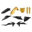 Set de plastice POLISPORT Full Plastic kit KTM SX/SX-F/XC/XC-F (2019-22) Black/Gold thumb