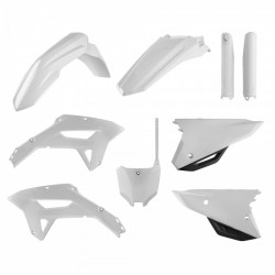 Set de plastice POLISPORT Full Plastic Kit Honda CRF 450RX (2021-24) White