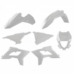 Kit de restilizare plastic POLISPORT Restyling Kit Beta RR 2T/4T (2013-17) White