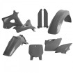 Kit cu materiale plastice POLISPORT Full Plastic kit Kawasaki KX125/250 - 1996-98 Grey thumb