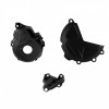 Kit siguranțe motor POLISPORT Engine Covers Protection Kit Gasgas EC-F 250/350 - 2021-23 Black