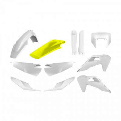 Kit cu materiale plastice  POLISPORT Full Plastic Kit Husqvarna TE/FE (2020-23) OEM
