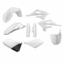 Kit cu materiale plastice  POLISPORT Full Plastic Kit Yamaha YZ 85 (2022-25) White