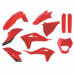 Set de plastice POLISPORT Full Plastic Kit Gasgas EC/EC-F (2021-23) OEM RED