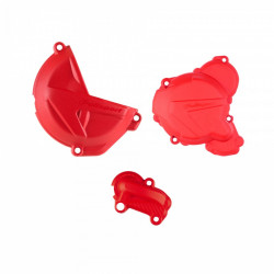 Kit de sigurante pentru motor POLISPORT Engine Covers Protection Kit Gasgas EC 250/300 - 2021-23 Red Kit de sigurante pentru motor POLISPORT Engine Covers Protection Kit Gasgas EC 250/300 - 2021-23 Red