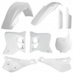 Kit de materiale plastice POLISPORT Full Plastic Kit Yamaha YZ 125/250 (1993-95) OEM/White