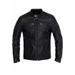 Geacă de piele JOHN DOE DEXTER LEATHER BLACK thumb