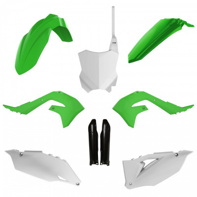 Kit plastic carene POLISPORT Full Plastic Kit Kawasaki KX-F 450 (2019-23) OEM 19