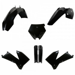 Kit cu materiale plastice  POLISPORT Full Kit KTM SX(05-06) XC/XCF(06-07) Black