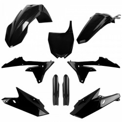 Kit cu materiale plastice POLISPORT Full Plastic Kit Yamaha YZ 250F (2014-18) Black