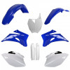 Kit  cu materiale palstice POLISPORT Full Plastic Kit Yamaha YZ 250F (2008-09) OEM