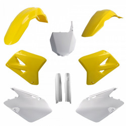 Kit cu materiale plastice  POLISPORT Full Plastic Kit Suzuki RM 125/250 (2007-08) ОЕМ