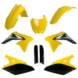Kit cu materiale plastice POLISPORT Full Plastic Kit Suzuki RMZ 250 (2010-18) OEM Kit cu materiale plastice POLISPORT Full Plastic Kit Suzuki RMZ 250 (2010-18) OEM