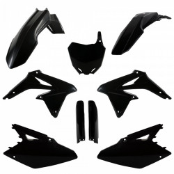 Kit cu materiale plastice  POLISPORT Full Plastic Kit Suzuki RMZ 450 (2008-17) Black