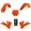 Kit cu materiale plastice  POLISPORT Full Plastic Kit KTM SX (2003-04) OEM thumb