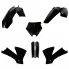 Kit cu materiale plastice  POLISPORT Full Plastic Kit KTM SX (2003-04) Black