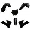 Kit cu materiale plastice  POLISPORT Full Plastic Kit KTM SX (2003-04) Black thumb